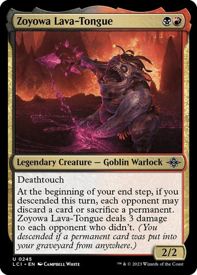 Zoyowa, Lava-Tongue [The Lost Caverns of Ixalan]