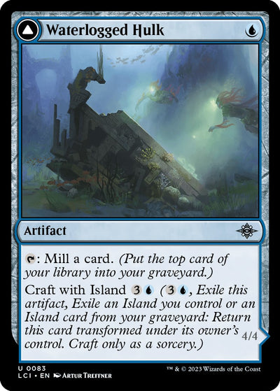 Waterlogged Hulk [LCI-83] - [The Lost Caverns of Ixalan]