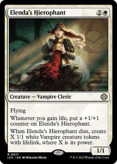Elenda's Hierophant [LCC-71] - [Commander: The Lost Caverns of Ixalan] (English)