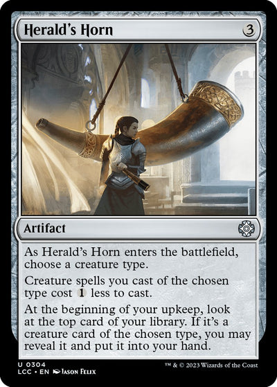 Herald's Horn [LCC-304] - [Commander: The Lost Caverns of Ixalan] (English)