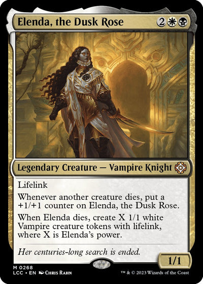 Elenda, the Dusk Rose [LCC-268] - [Commander: The Lost Caverns of Ixalan] (English)
