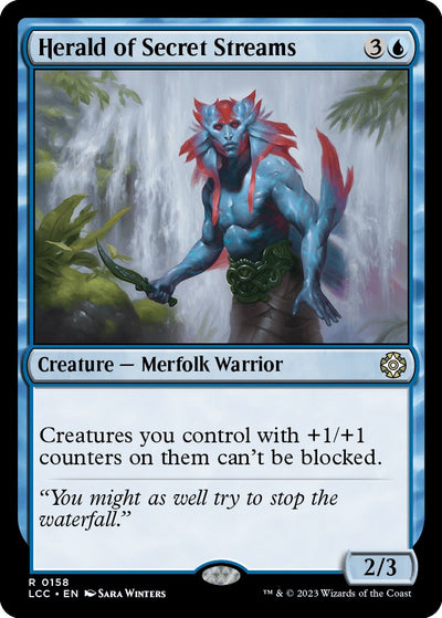 Herald of Secret Streams [LCC-158] - [Commander: The Lost Caverns of Ixalan] (English)
