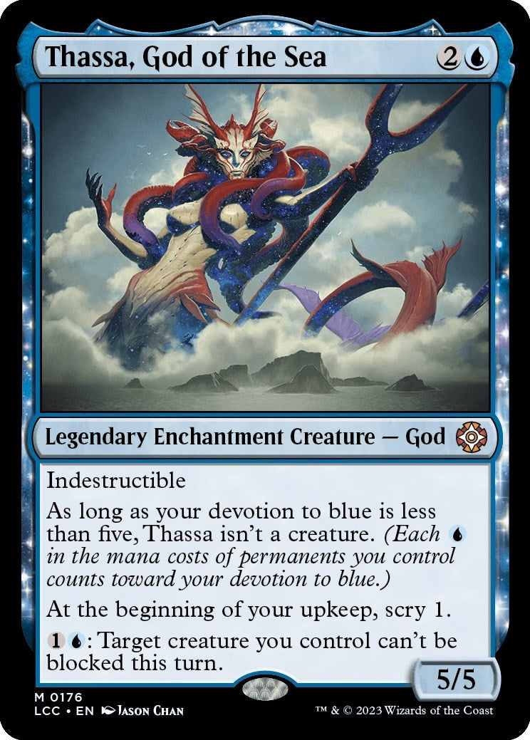 Thassa, God of the Sea [The Lost Caverns of Ixalan Commander]