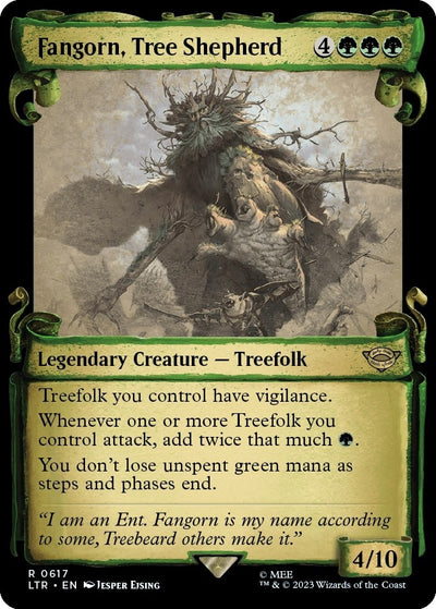 Fangorn, Tree Shepherd (Showcase Scrolls) (617) [Universes Beyond: The Lord of the Rings: Tales of Middle-earth]