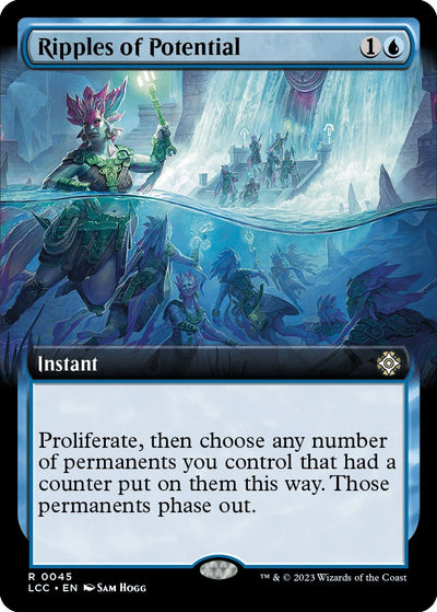 Ripples of Potential (Extended Art) [LCC-45] - [Commander: The Lost Caverns of Ixalan] (English)
