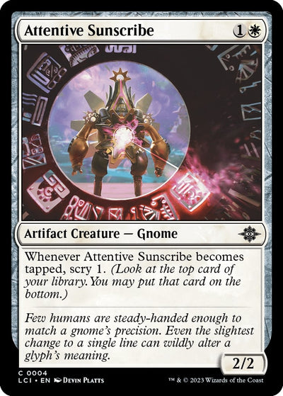 Attentive Sunscribe (4) (The Lost Caverns of Ixalan)