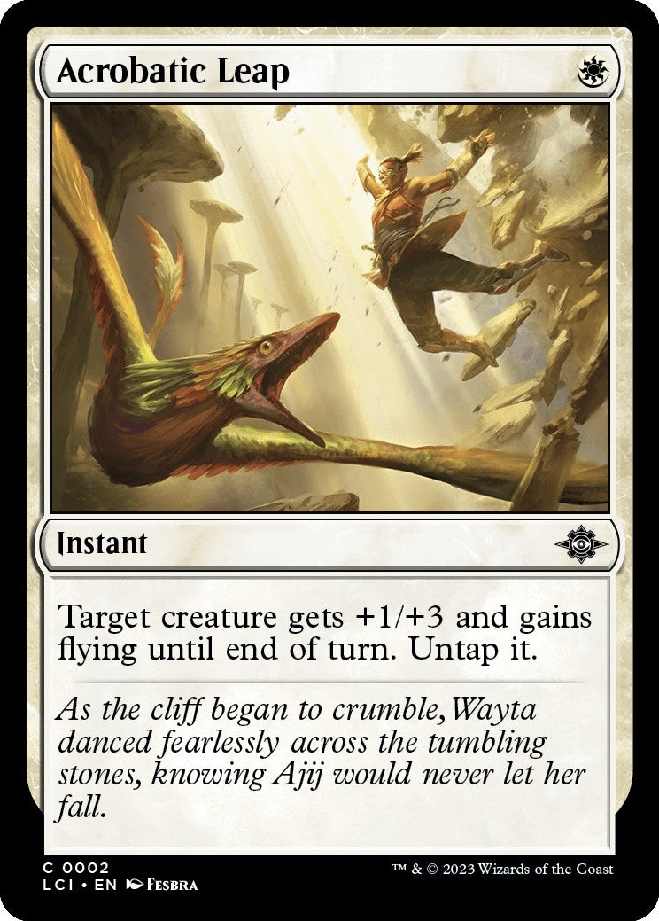 Acrobatic Leap (2) [The Lost Caverns of Ixalan]