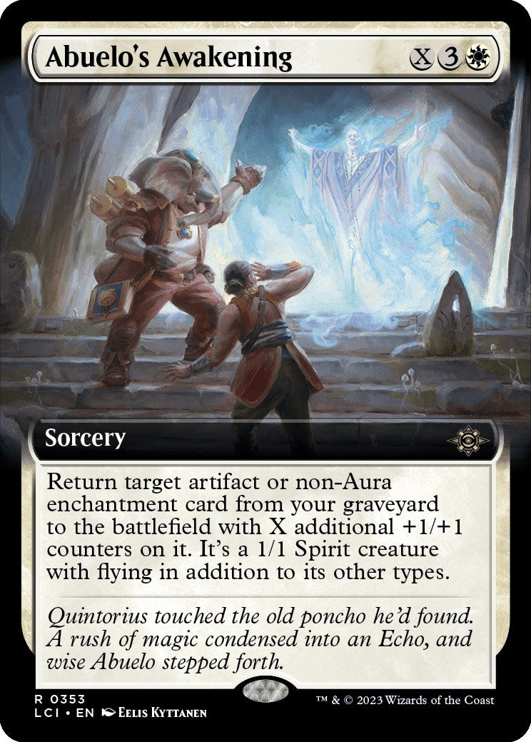 Abuelo's Awakening (Extended Art) (353) [The Lost Caverns of Ixalan]