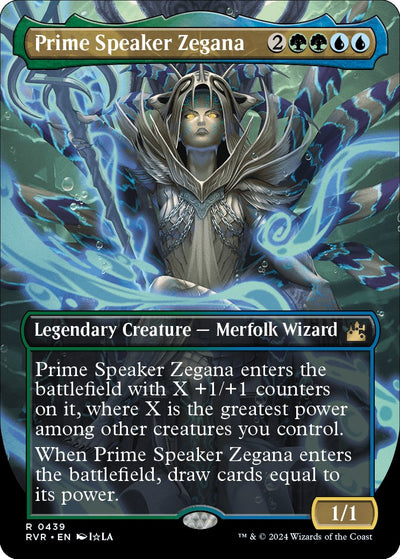 Prime Speaker Zegana (Anime Borderless) [RVR-439] - [Ravnica Remastered] (English)
