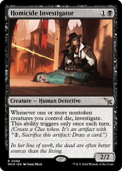 Homicide Investigator [MKM-86] - [Murders at Karlov Manor] (English)