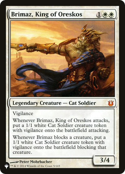 Brimaz, King of Oreskos [LIST-5/165] - [The List Reprints] (English)