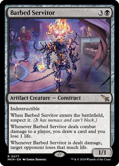 Barbed Servitor [MKM-77] - [Murders at Karlov Manor] (English)