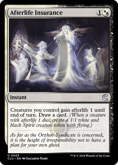 Afterlife Insurance [CLU-23] - [Ravnica: Clue Edition] (English)