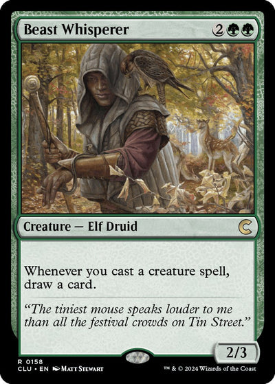 Beast Whisperer [CLU-158] - [Ravnica: Clue Edition] (English)