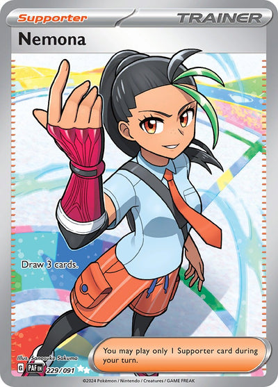 Nemona - 229/091 [PAF-229/091] - [SV: Paldean Fates] English