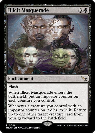 Illicit Masquerade [MKM-88] - [Murders at Karlov Manor] (English)