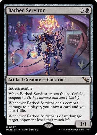 Barbed Servitor [PPMKM-77] - [Promo Pack: Murders at Karlov Manor] (English)