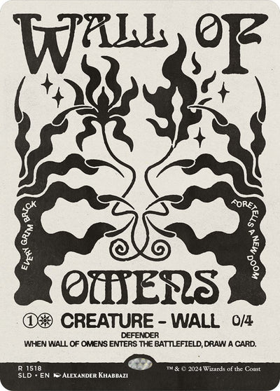 Wall of Omens [SLD-1518] - [Secret Lair Drop Series] (English)