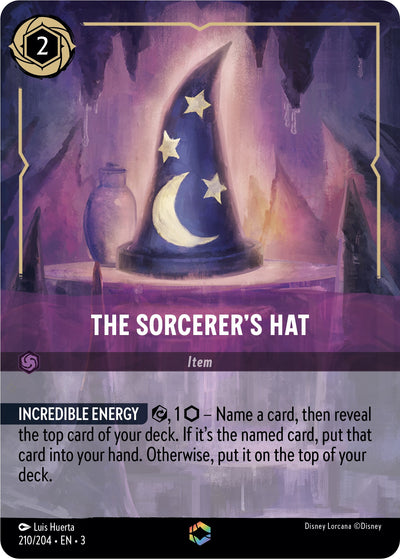 The Sorcerer's Hat (Enchanted) [3-210/204] - [Into the Inklands]