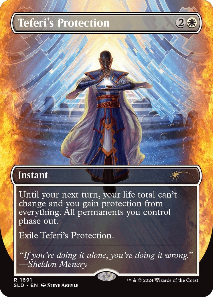 Image for Teferi's Protection (1691) (1691) [Secret Lair Drop Series] - Magic: The Gathering