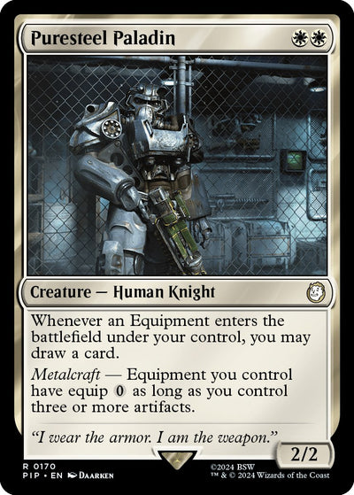 Puresteel Paladin - Universes Beyond: Fallout [PIP-170]