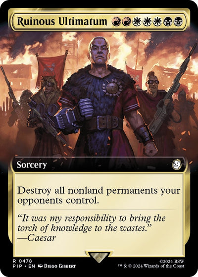 Ruinous Ultimatum (Extended Art) (478) (Universes Beyond: Fallout)