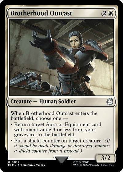 Brotherhood Outcast (12) [Universes Beyond: Fallout]