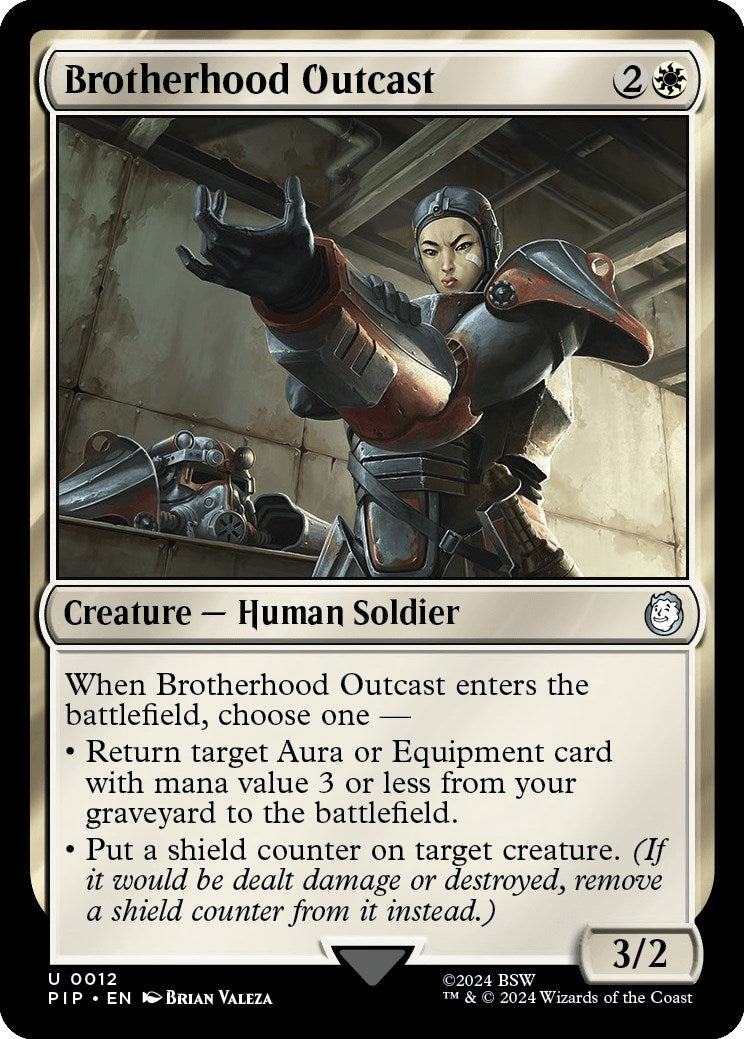 Brotherhood Outcast (12) [Universes Beyond: Fallout]