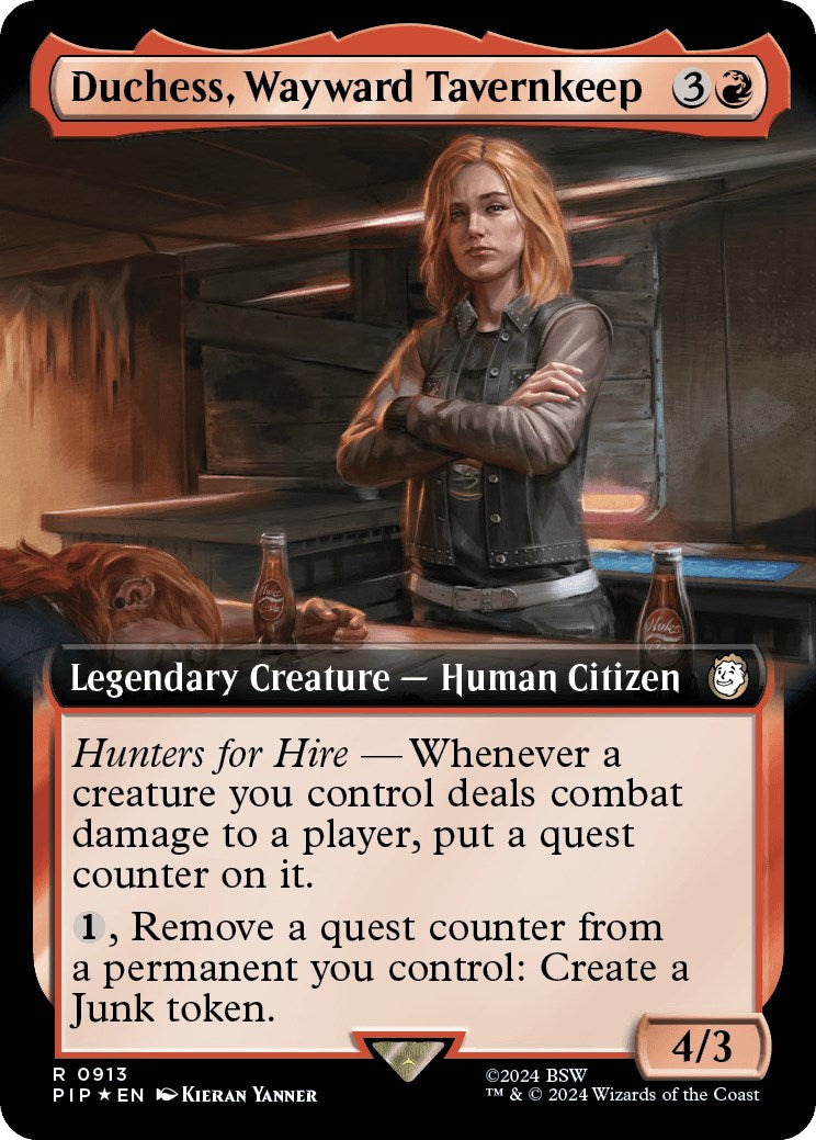Duchess, Wayward Tavernkeep (Extended Art) (Surge Foil)