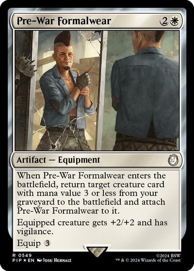 Pre-War Formalwear (Surge Foil) [PIP-549] - [Universes Beyond: Fallout]