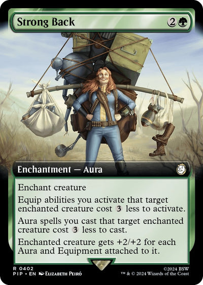 Strong Back (Extended Art) (402) (Universes Beyond: Fallout)