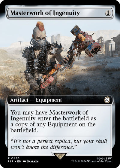 Masterwork of Ingenuity (Extended Art) [PIP-483] - [Universes Beyond: Fallout] (English)