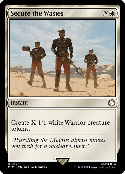 Secure the Wastes [PIP-171] - [Universes Beyond: Fallout] (English)