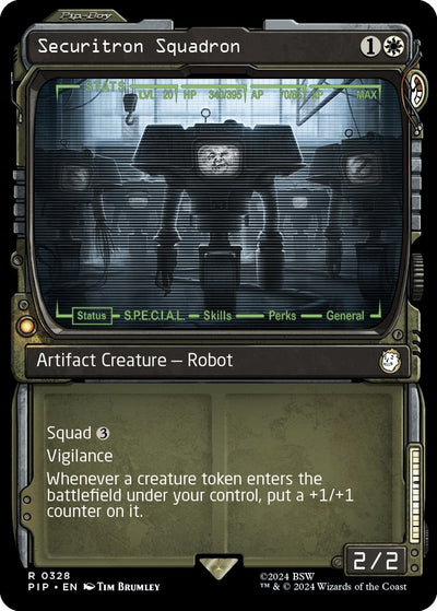 Securitron Squadron (Showcase) (328) (Universes Beyond: Fallout)