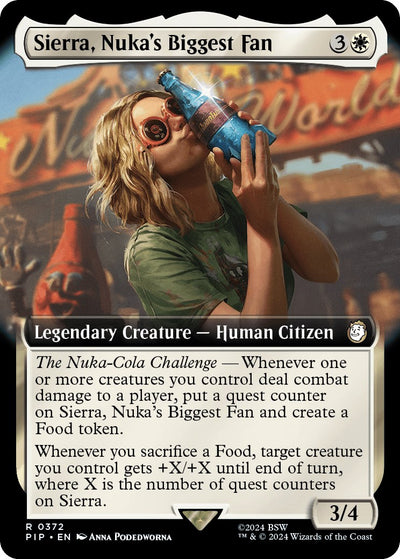 Sierra, Nuka's Biggest Fan (Extended Art) - Universes Beyond: Fallout [PIP-372]