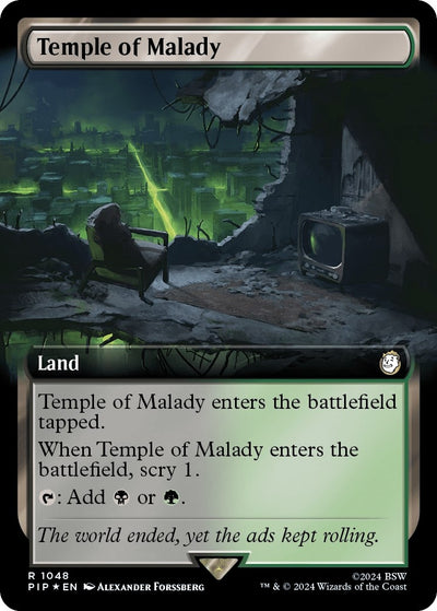 Temple of Malady (Extended Art) (Surge Foil) [Fallout]