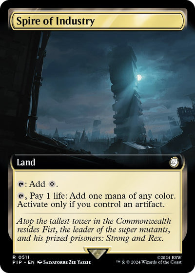 Spire of Industry (Extended Art) [PIP-511] - [Universes Beyond: Fallout]