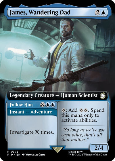 James, Wandering Dad (Extended Art) (375) (Universes Beyond: Fallout)