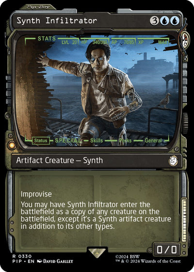 Synth Infiltrator (Showcase) - Universes Beyond: Fallout [PIP-330]