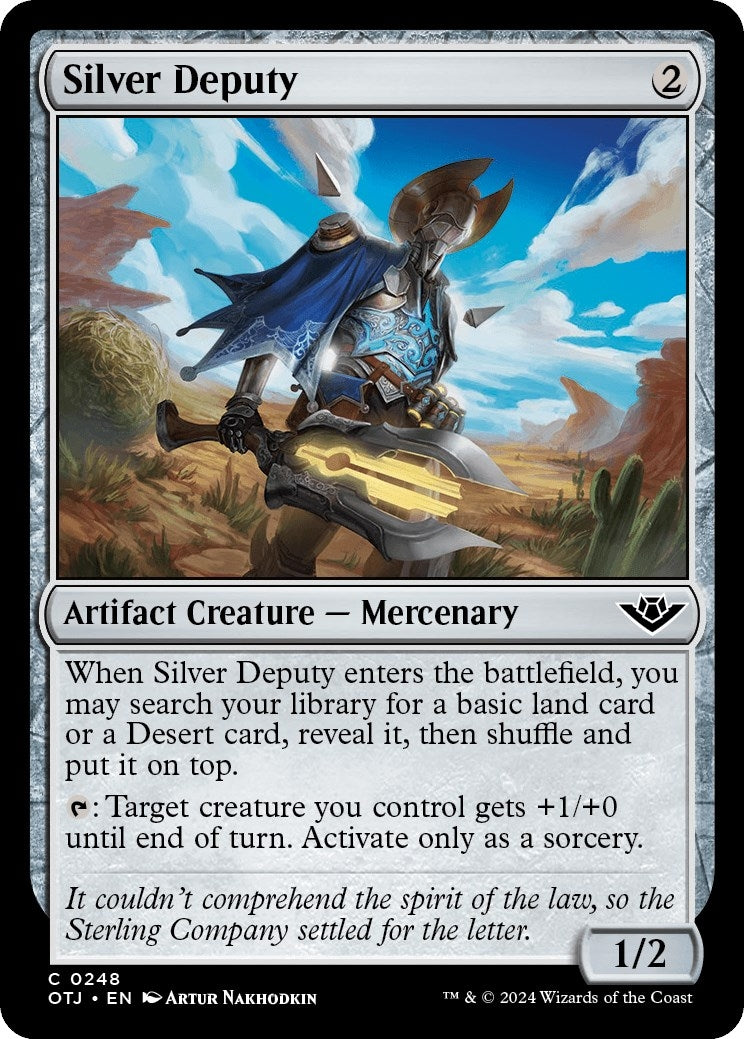 Silver Deputy (248) (Outlaws of Thunder Junction)