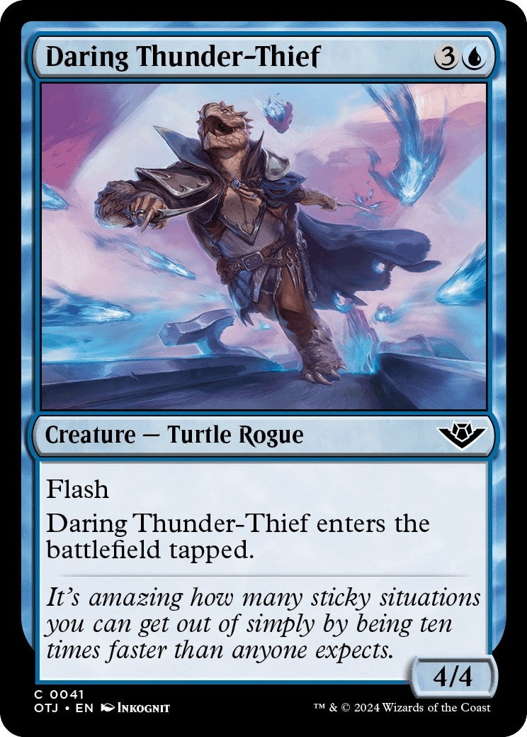 Daring Thunder-Thief (41) (Outlaws of Thunder Junction)