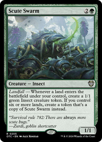 Scute Swarm [OTC-205] - [Commander: Outlaws of Thunder Junction] (English)