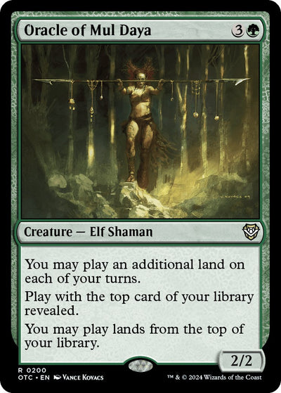 Oracle of Mul Daya [OTC-200] - [Commander: Outlaws of Thunder Junction] (English)