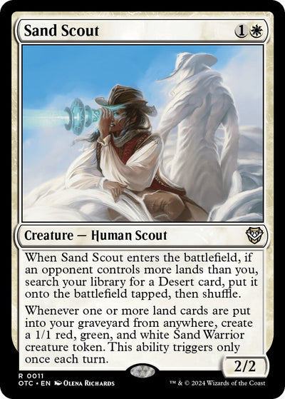 Sand Scout [OTC-11] - [Commander: Outlaws of Thunder Junction] (English)