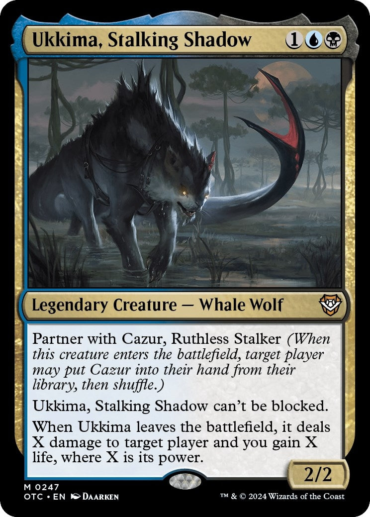 Ukkima, Stalking Shadow [Outlaws of Thunder Junction Commander]