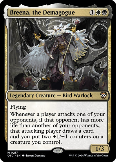 Breena, the Demagogue [OTC-217] - [Commander: Outlaws of Thunder Junction] (English)