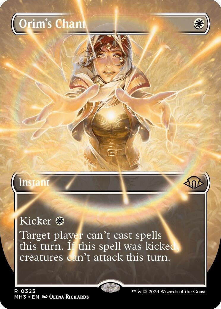 Orim's Chant (Borderless) (323) [Modern Horizons 3]
