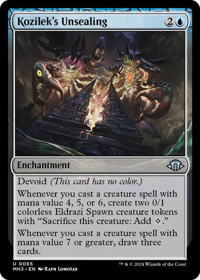 Kozilek's Unsealing [MH3-65] - [Modern Horizons 3] (English)