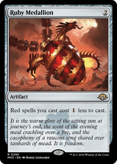 Ruby Medallion (295) (Modern Horizons 3)