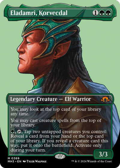 Eladamri, Korvecdal (Borderless) [MH3-369] - [Modern Horizons 3] (English)